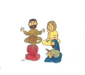 2021年4・5・6月号　3課　カラーイラスト