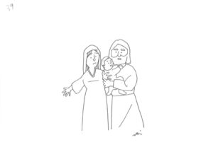2020年10・11・12月号　39課　モノクロイラスト