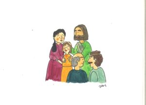 2021年1・2・3月号　46課　カラーイラスト