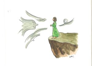 2021年1・2・3月号　41課　カラーイラスト