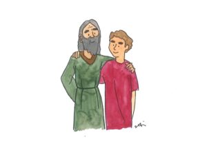 2020年10・11・12月号　33課　カラーイラスト