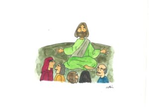 2021年1・2・3月号　42課　カラーイラスト