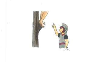 2021年1・2・3月号　52課　カラーイラスト