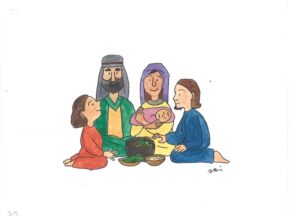 2020年10・11・12月号　31課　カラーイラスト